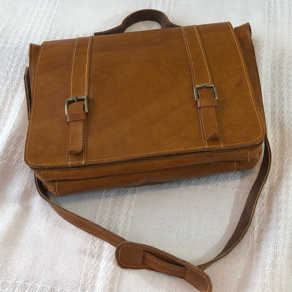 Camille leather bag 💼 for men’s - Picture 2 of 16